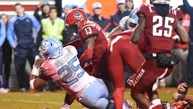 Javonte Williams vs NC State
